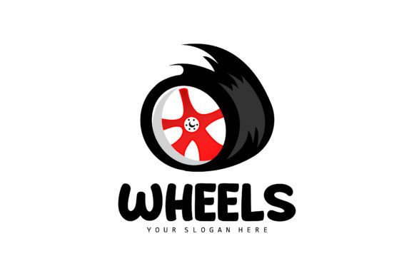 Download Tire Wheel Logo, Automotive Parts Vector - Automotive Collection