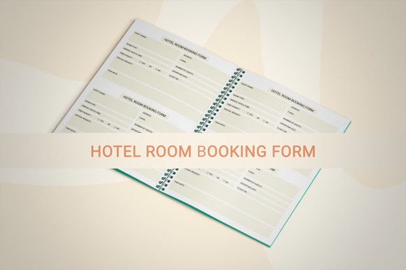 Download Hotel Room Booking Form for Kdp Book - King Collection