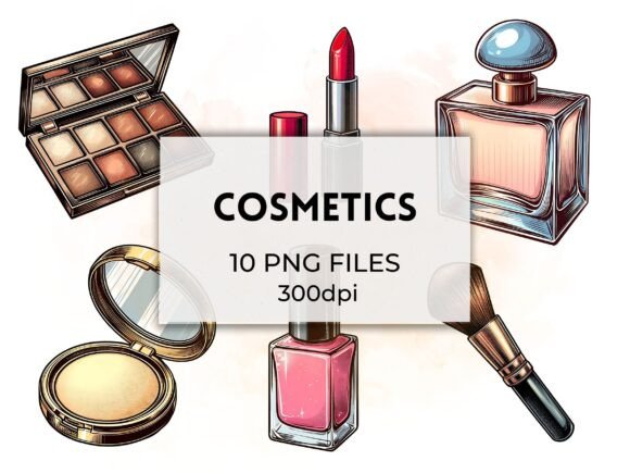 Download Cosmetics Clipart Makeup PNG Graphics - Makeup Collection