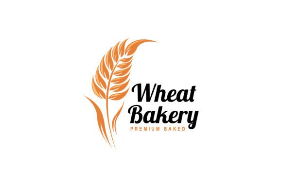 Download Wheat Bakery Logo Design Illustration - Bakery logo Collection
