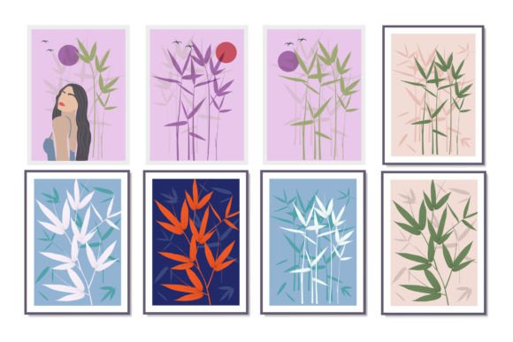 Download Modern Bamboo Poster Set - Bamboo Collection
