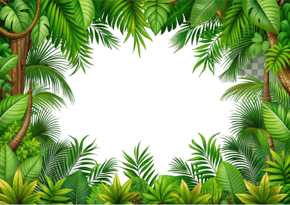 Download 3d Frame of Bamboo is Shown Png Image - Bamboo Collection