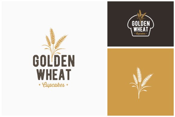 Download Wheat Rice Grain Cereal Farm Bakery Logo - Premium Resources